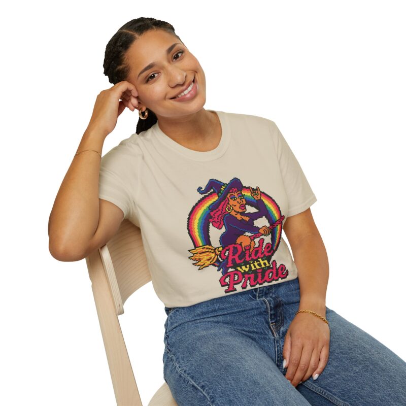 Ride with Pride Unisex T-Shirt - Image 25