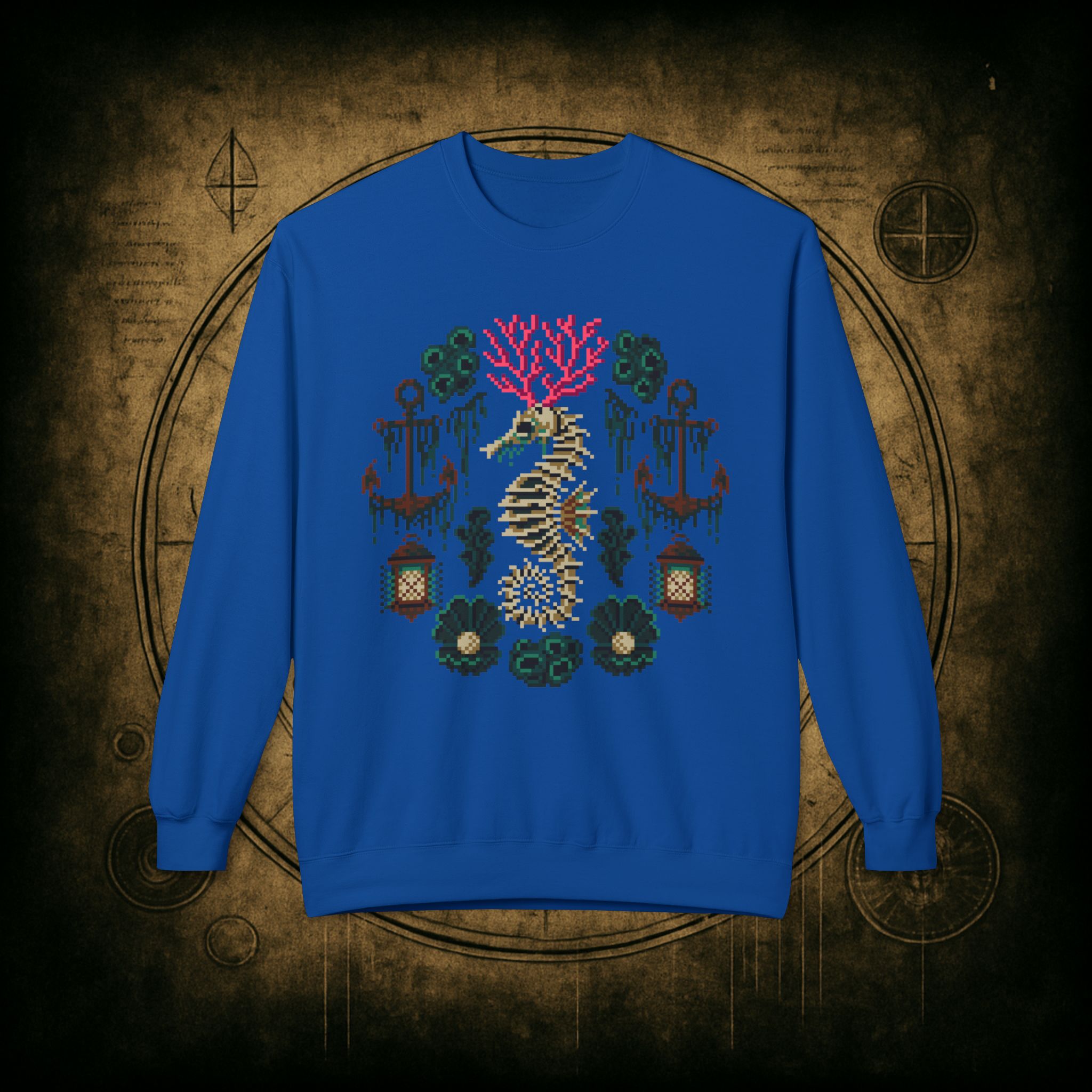 Coral Seahorse Sweatshirt - Image 45