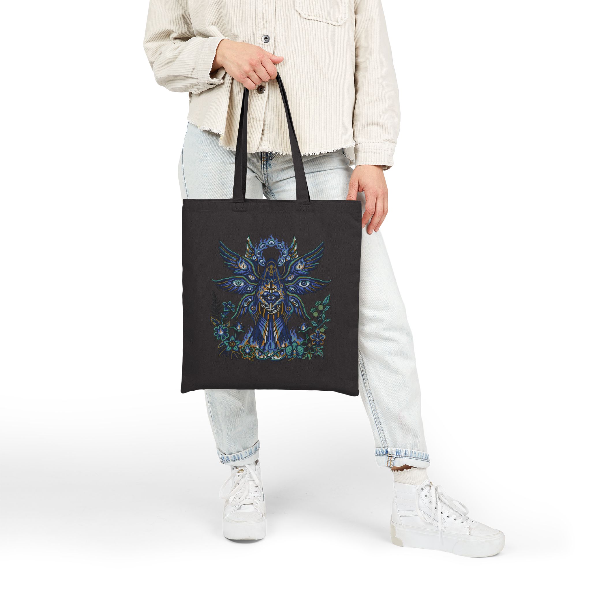 Fallen Seraphim Night Tote Bag - Image 4