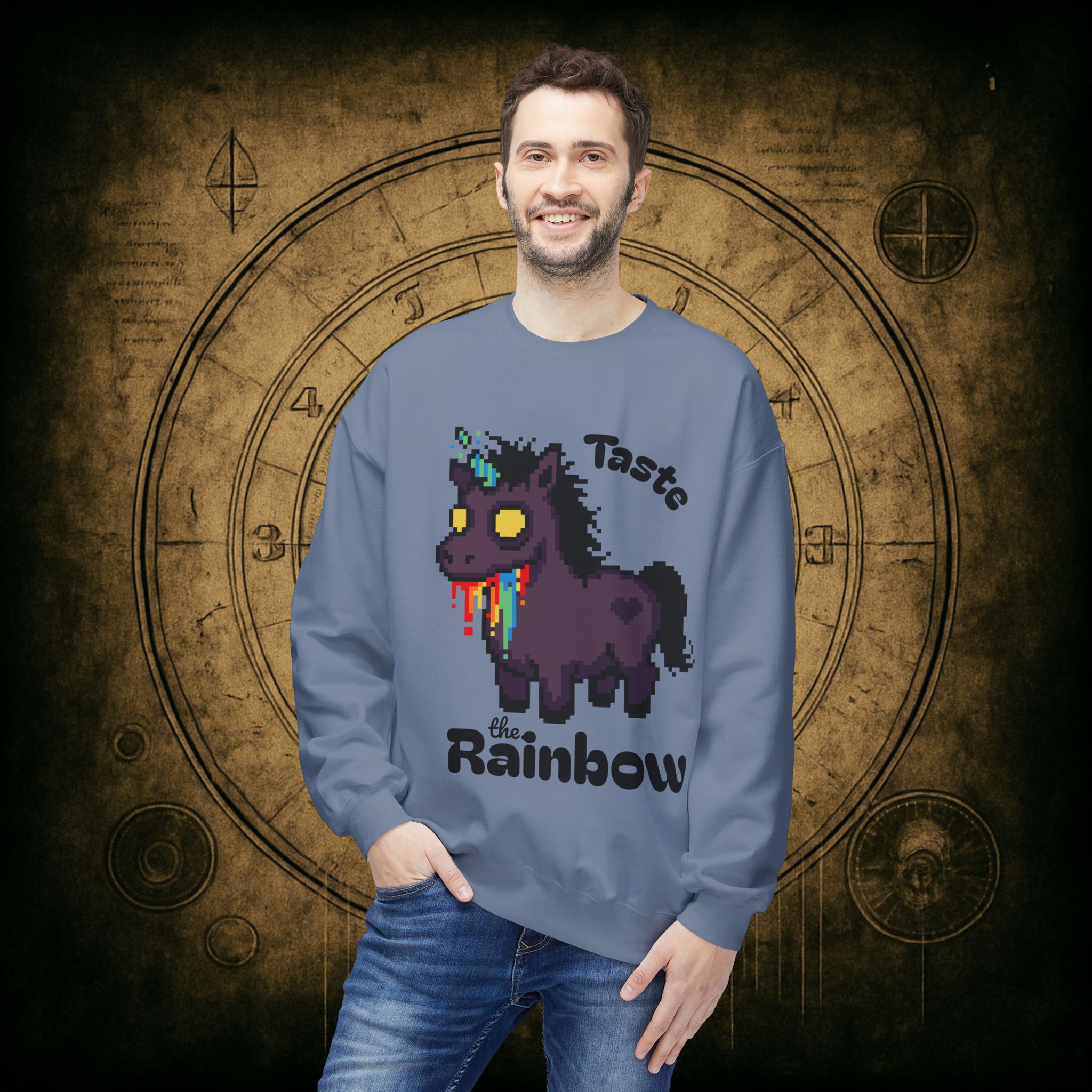 Pastel Goth Unicorn Sweatshirt - Image 39