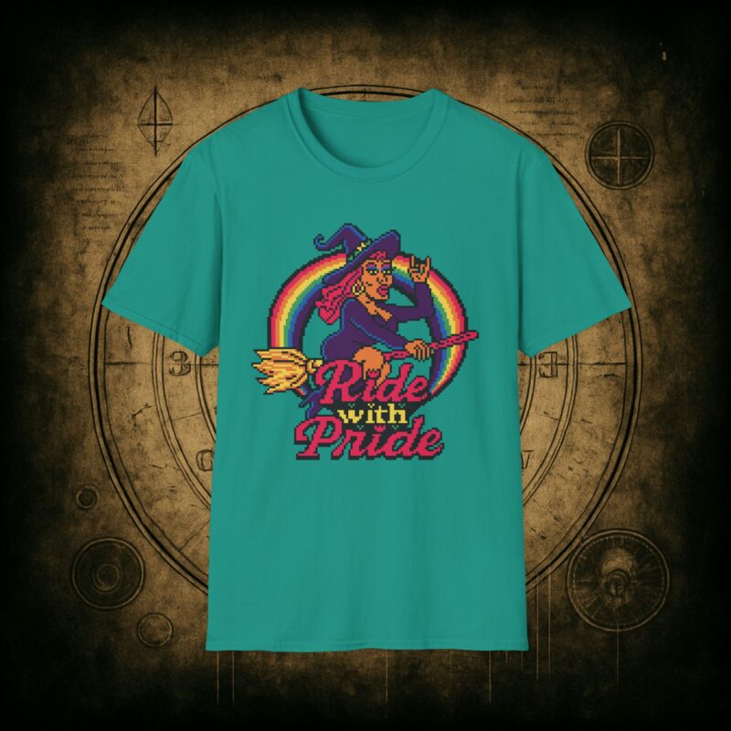 Ride with Pride Unisex T-Shirt - Image 43