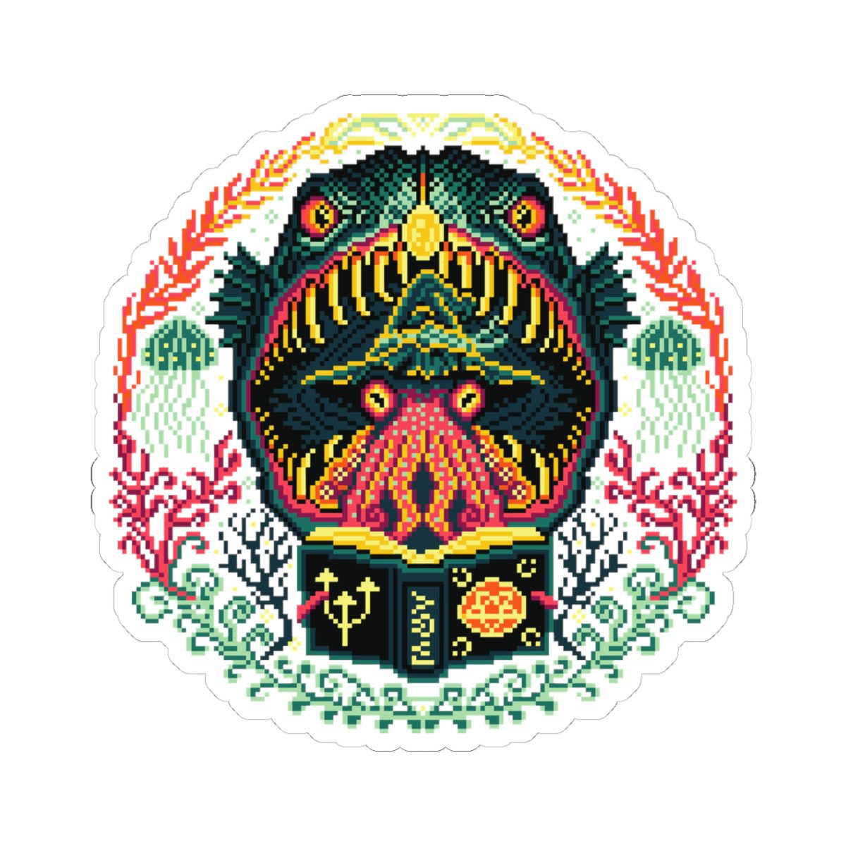 Ocean Witch Kiss-Cut Sticker