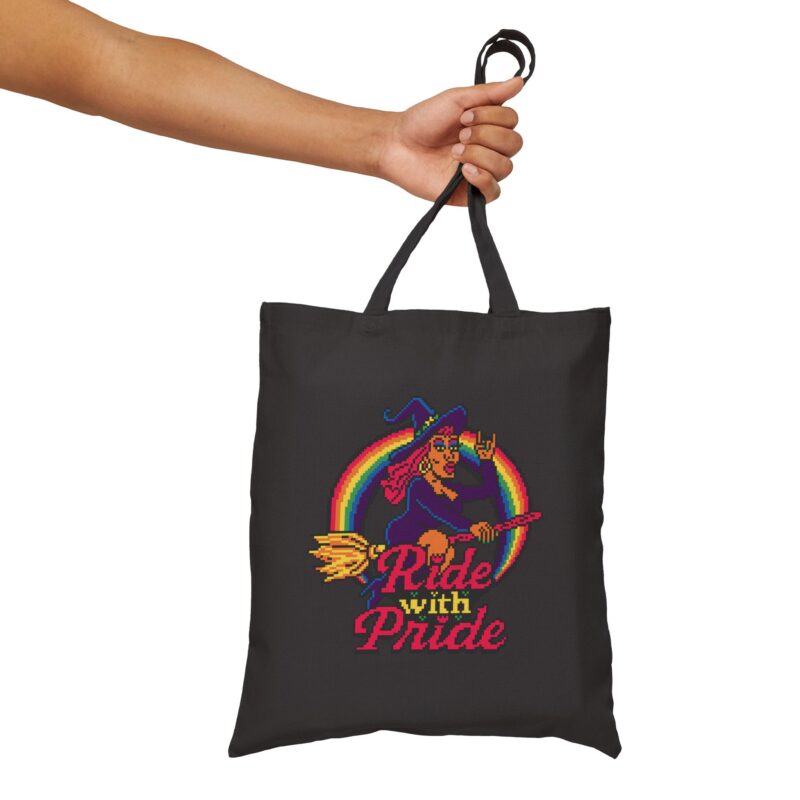 Ride with Pride Tote Bag - Image 5
