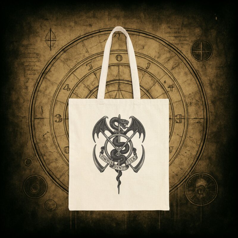 Omnia Sunt Fila Tote Bag - Image 7
