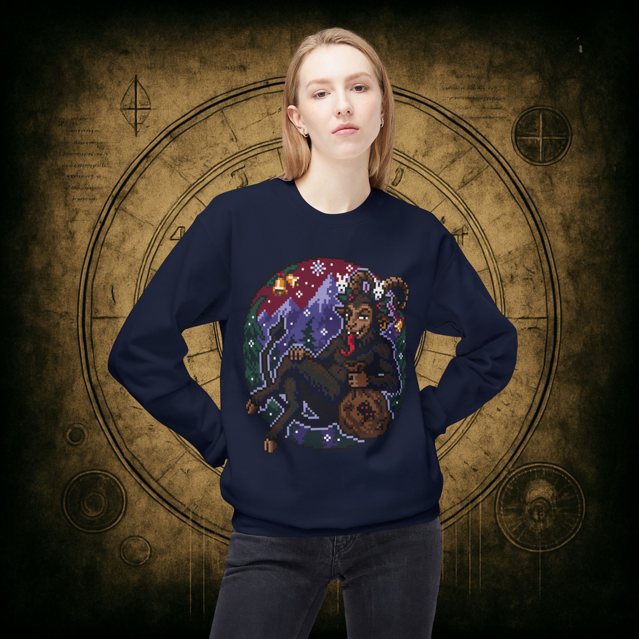 Naughty Krampus Sweatshirt - Image 46