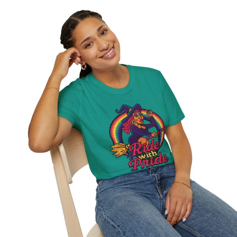Ride with Pride Unisex T-Shirt - Image 46
