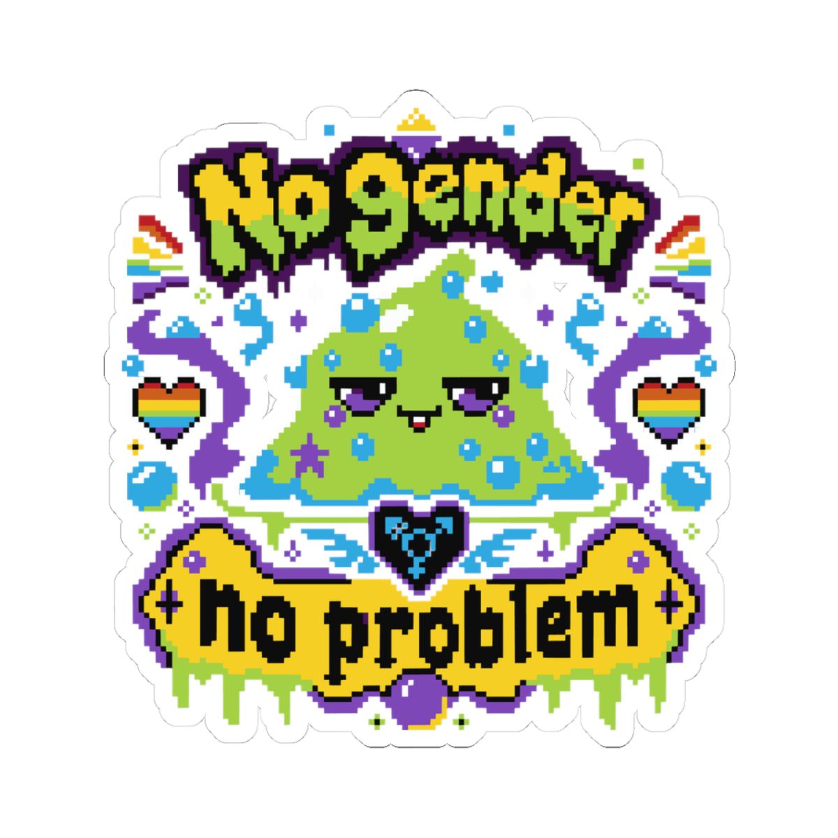 No Gender Kiss-Cut Sticker - Image 13