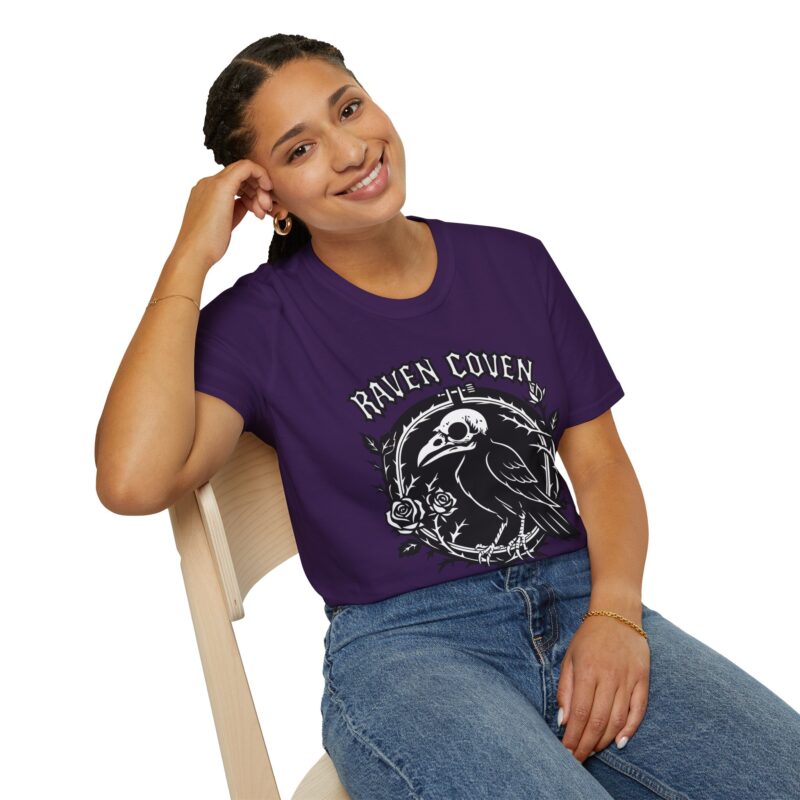 Raven of the Coven Raven Unisex T-Shirt - Image 61