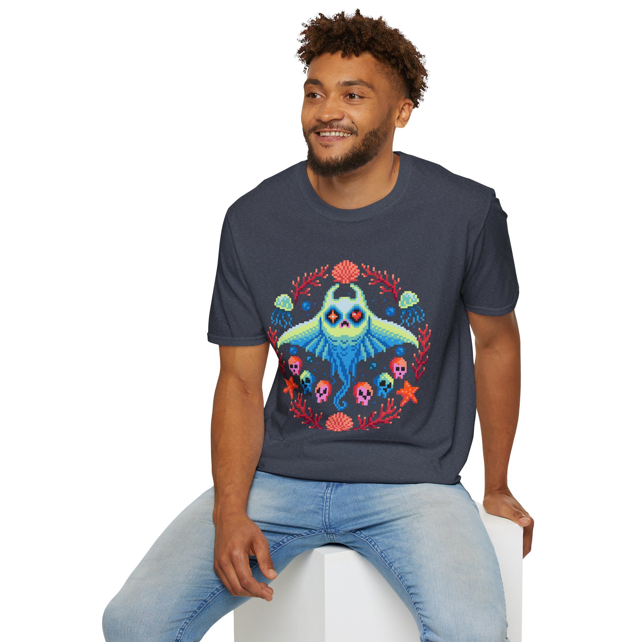 Manta Ray Unisex T-Shirt - Image 59