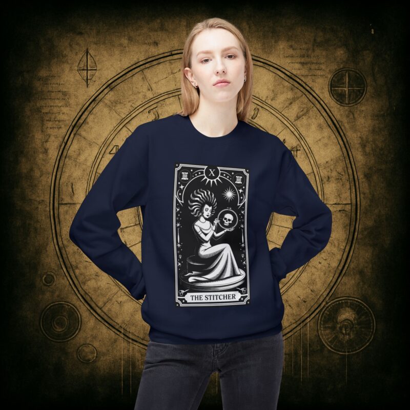The Stitcher Tarot Unisex Sweatshirt - Image 35