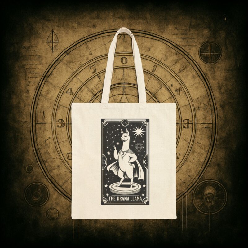 The Drama Llama Tote Bag - Image 7