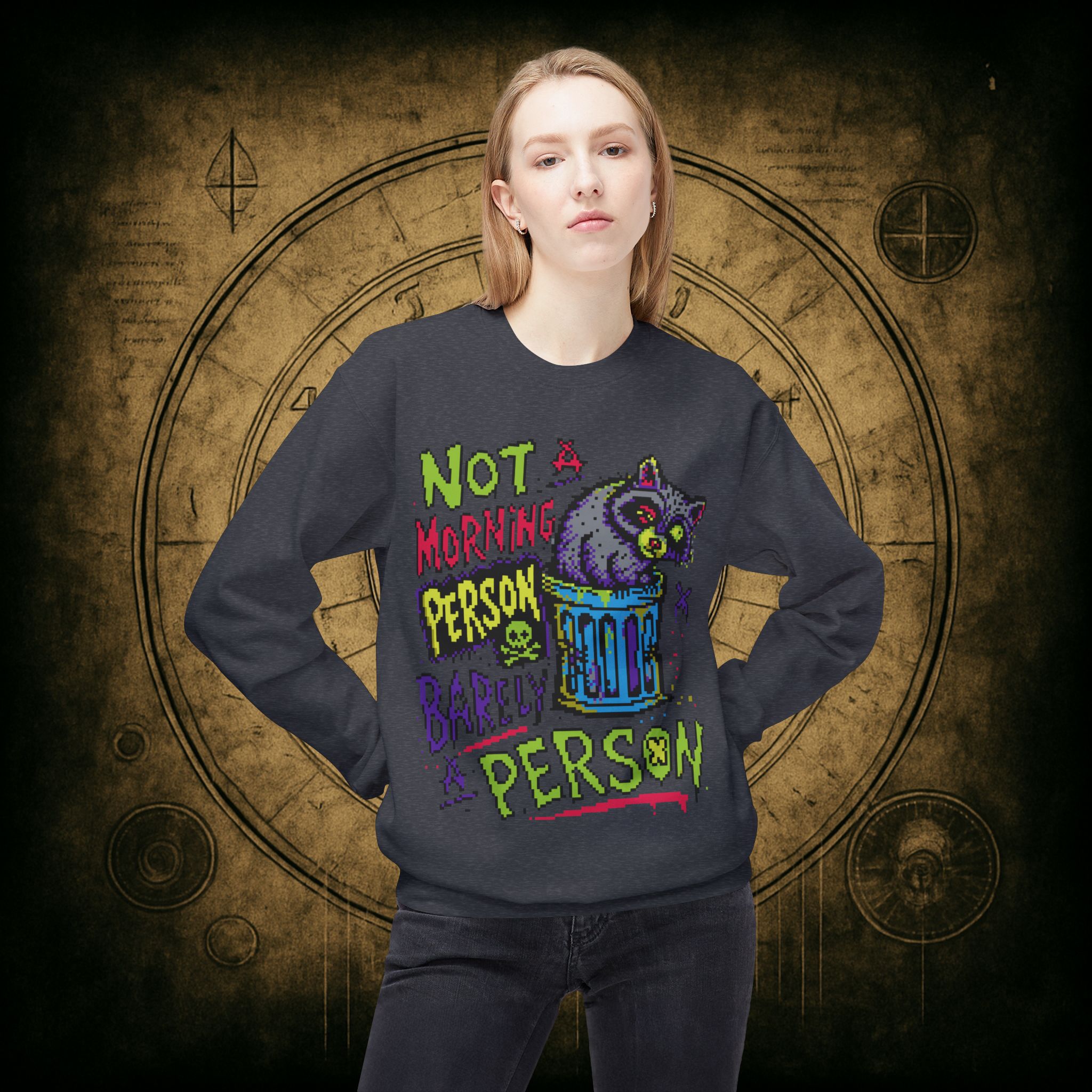 Not A Morning Person Sweatshirt - Image 26