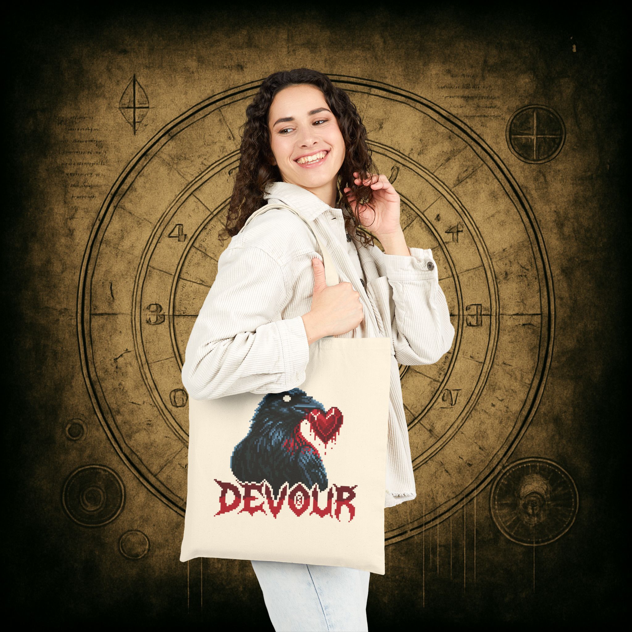 Devour Raven Tote Bag - Image 3