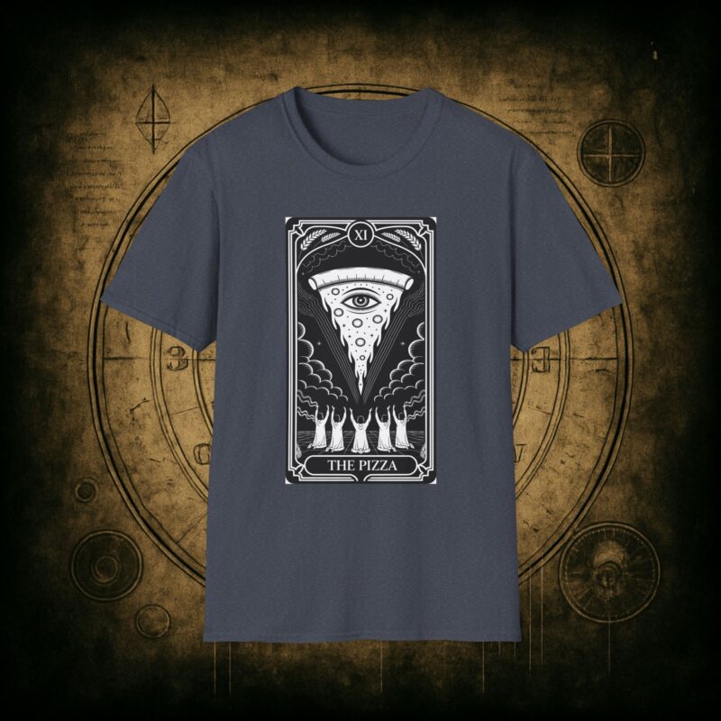 The Pizza Tarot Unisex T-Shirt - Image 53