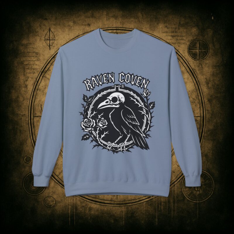 Raven of the Coven Raven Unisex Sweatshirt - Image 25