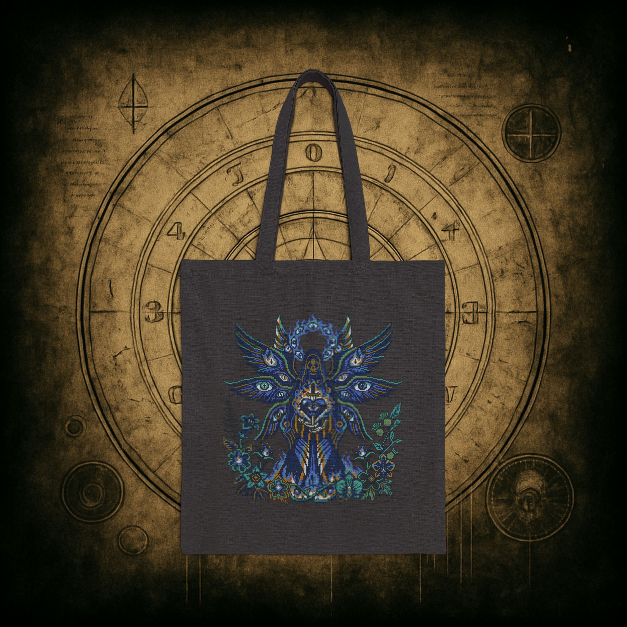 Fallen Seraphim Night Tote Bag