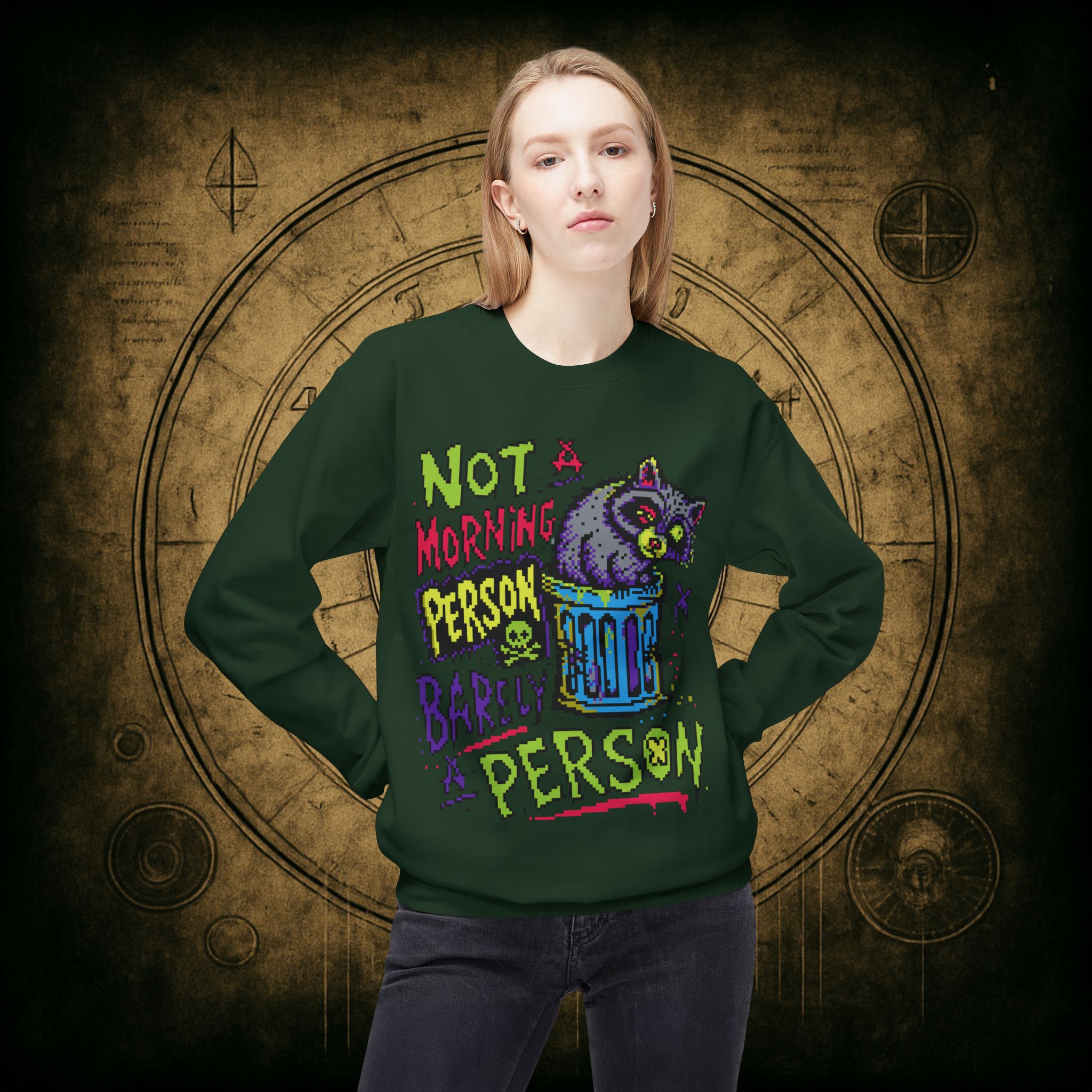 Not A Morning Person Sweatshirt - Image 22