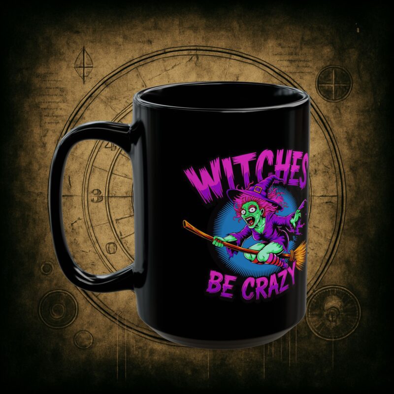 Witches Be Crazy Ceramic Mug - Image 8