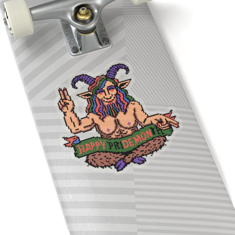 Happy priDEMONth Kiss-Cut Sticker - Image 20
