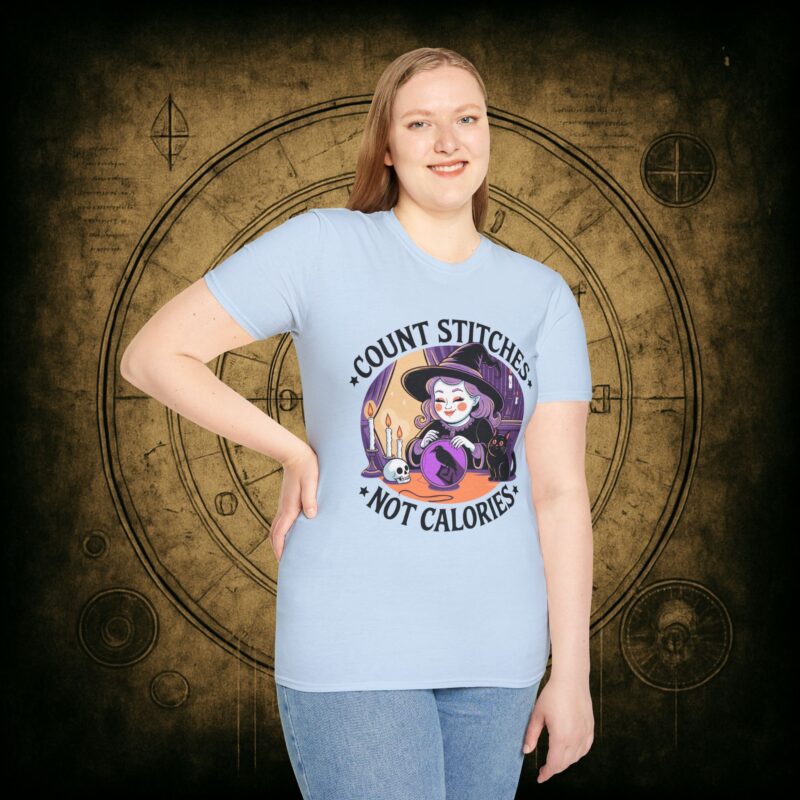 Count Stitches Unisex T-Shirt - Image 55