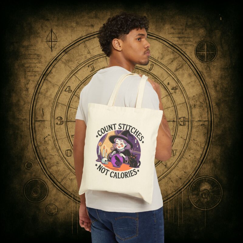 Count Stitches Not Calories Tote Bag - Image 8