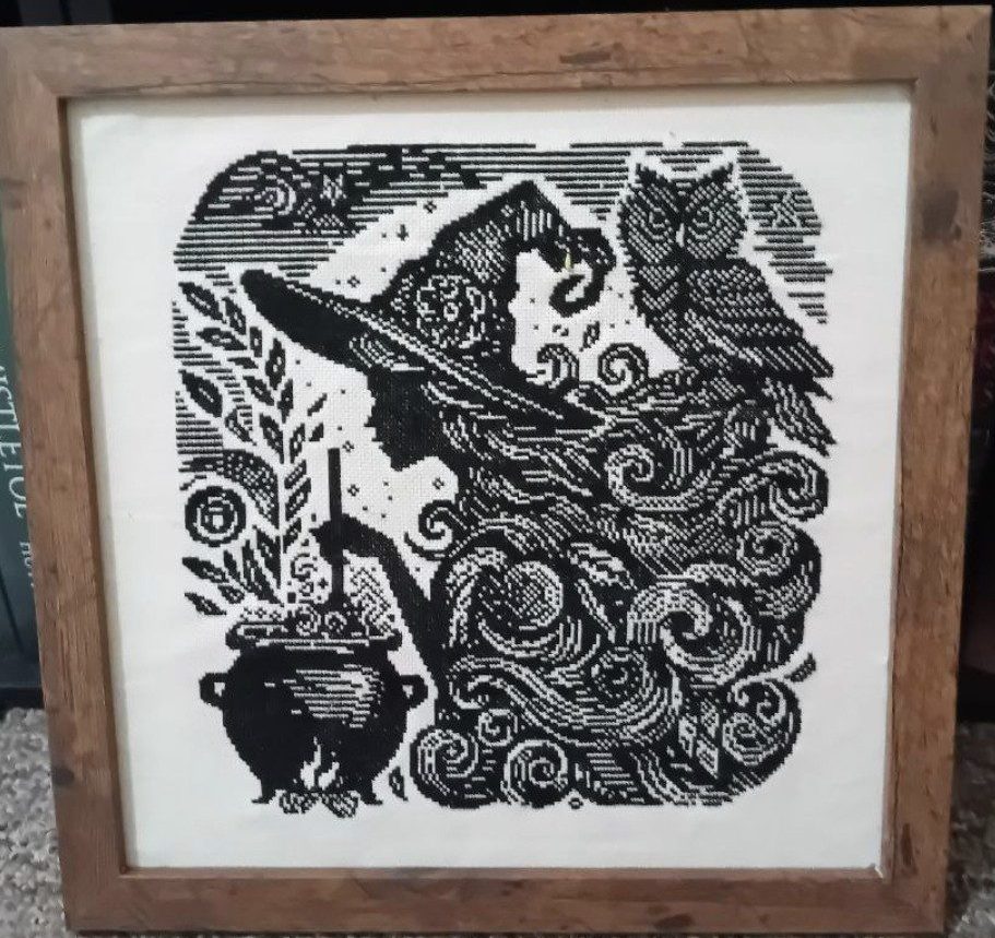 Woodcut Witch