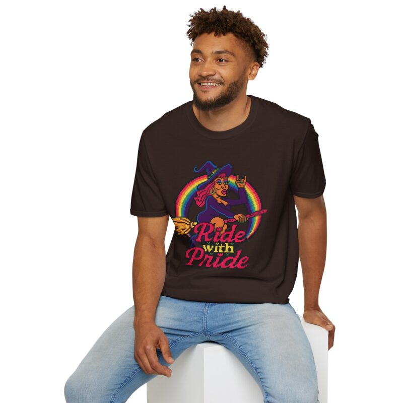 Ride with Pride Unisex T-Shirt - Image 37