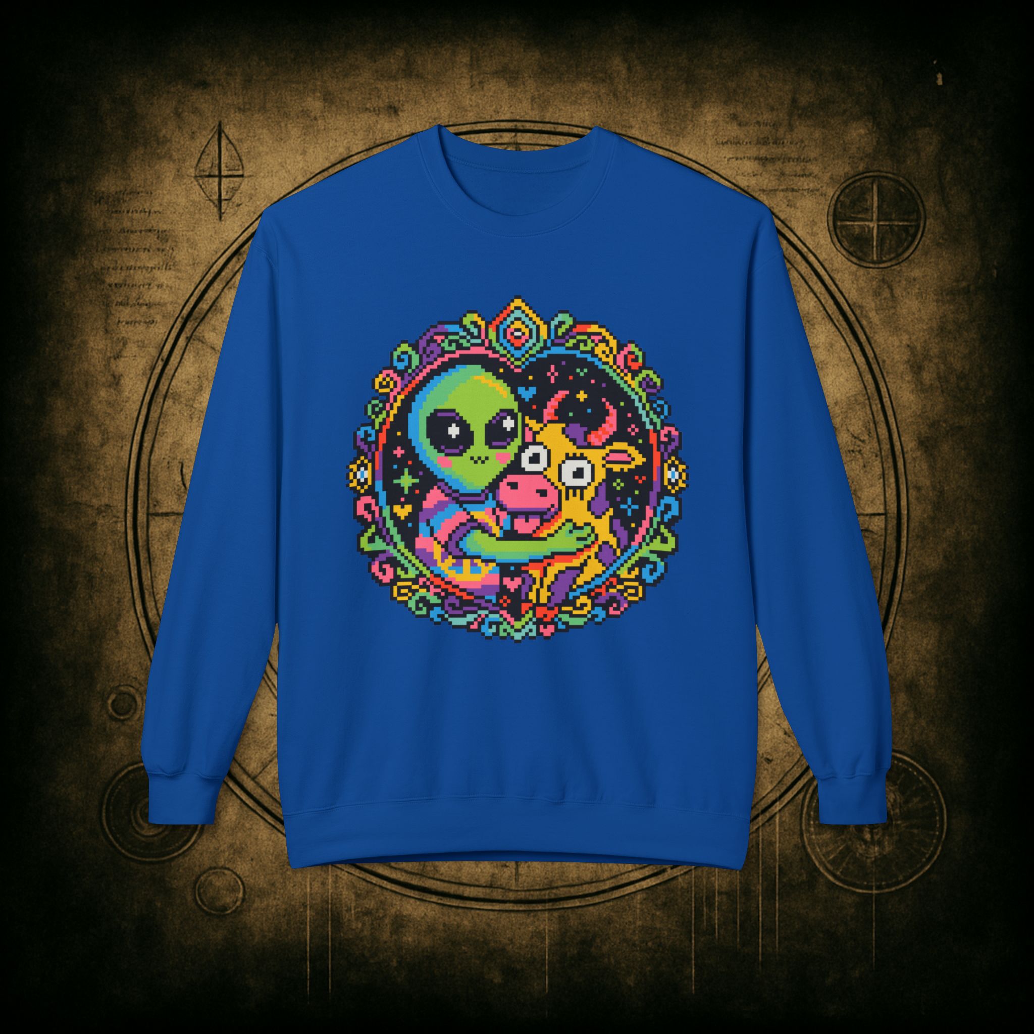 Space Cow Sweatshirt - Image 41