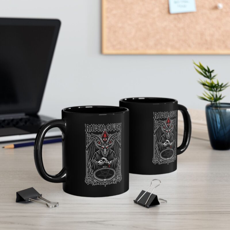 Raven Coven Initiation Ceramic Mug - Image 5