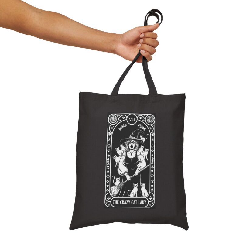 The Crazy Cat Lady Tote Bag - Image 5