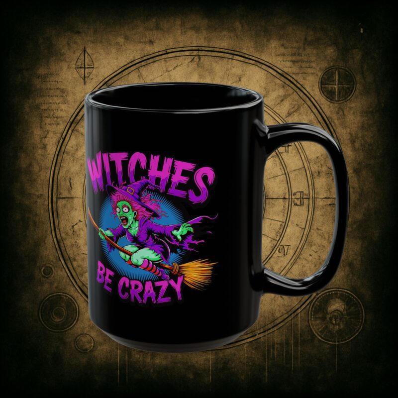 Witches Be Crazy Ceramic Mug - Image 7