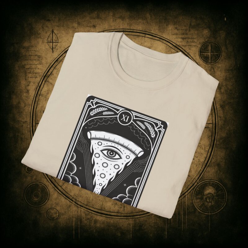 The Pizza Tarot Unisex T-Shirt - Image 18