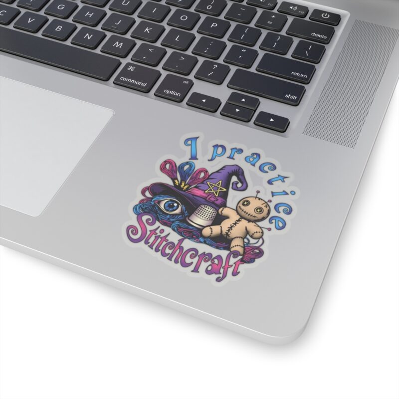 I Practice Stitchcraft Kiss-Cut Sticker - Image 11