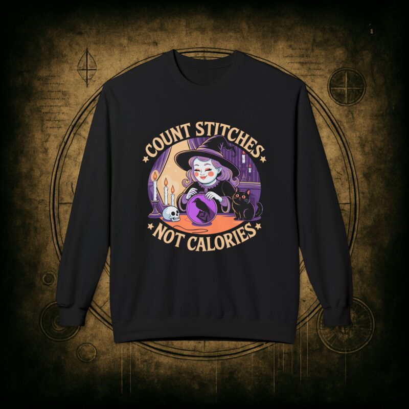 Count Stitches Unisex Sweatshirt