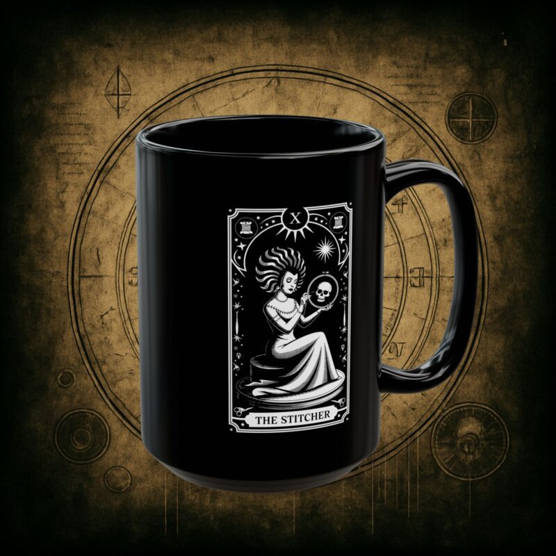 The Stitcher Tarot Ceramic Mug - Image 9