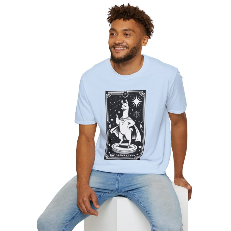 The Drama Llama Tarot Unisex T-Shirt - Image 52