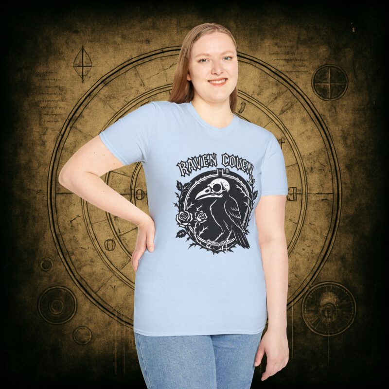 Raven of the Coven Raven Unisex T-Shirt - Image 50