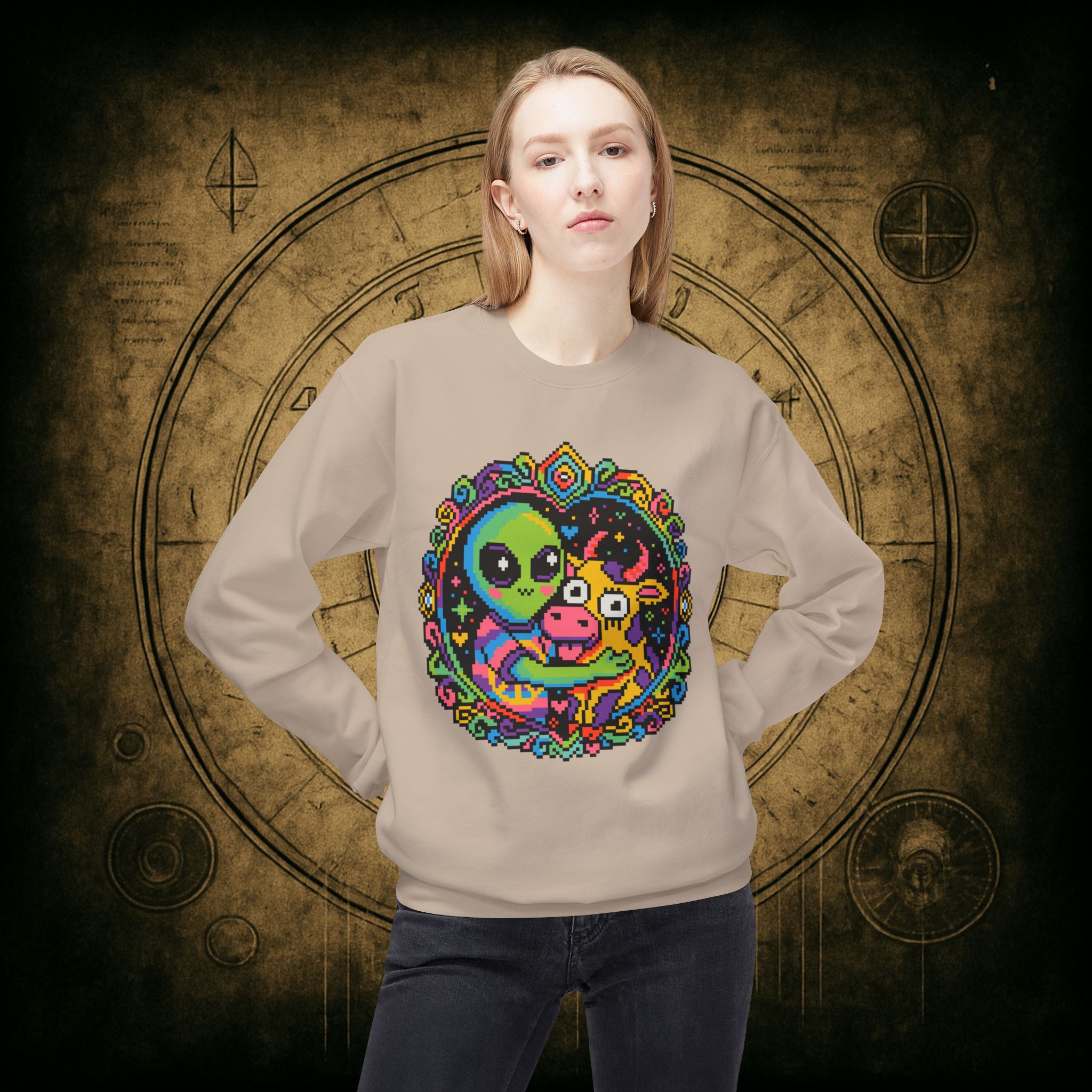 Space Cow Sweatshirt - Image 18
