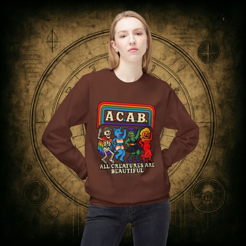 All Creatures are Beautiful Unisex Sweatshirt - Image 11