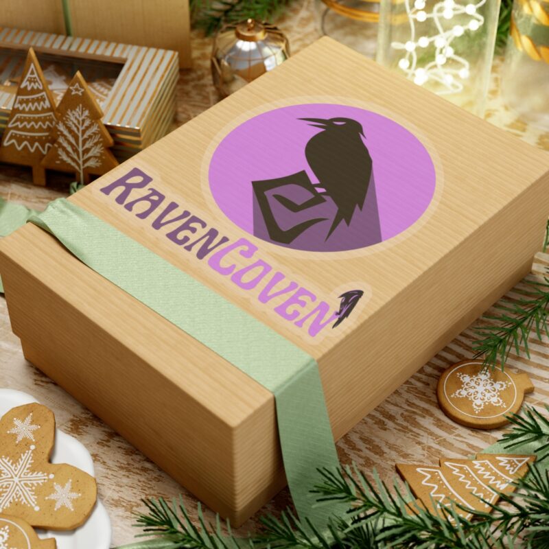 Raven Coven Logo Kiss-Cut Sticker - Image 21