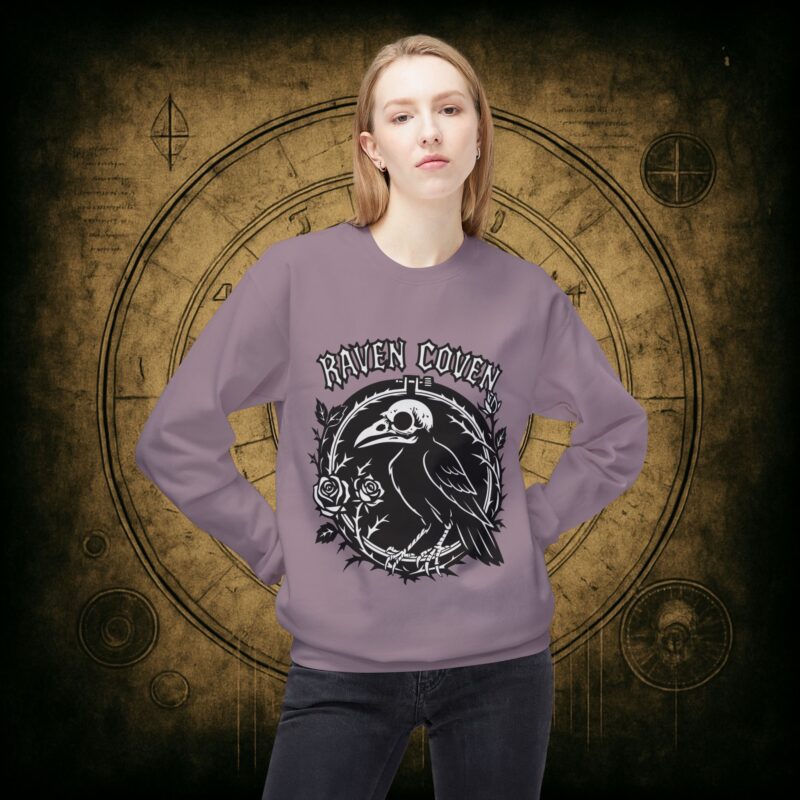 Raven of the Coven Raven Unisex Sweatshirt - Image 38