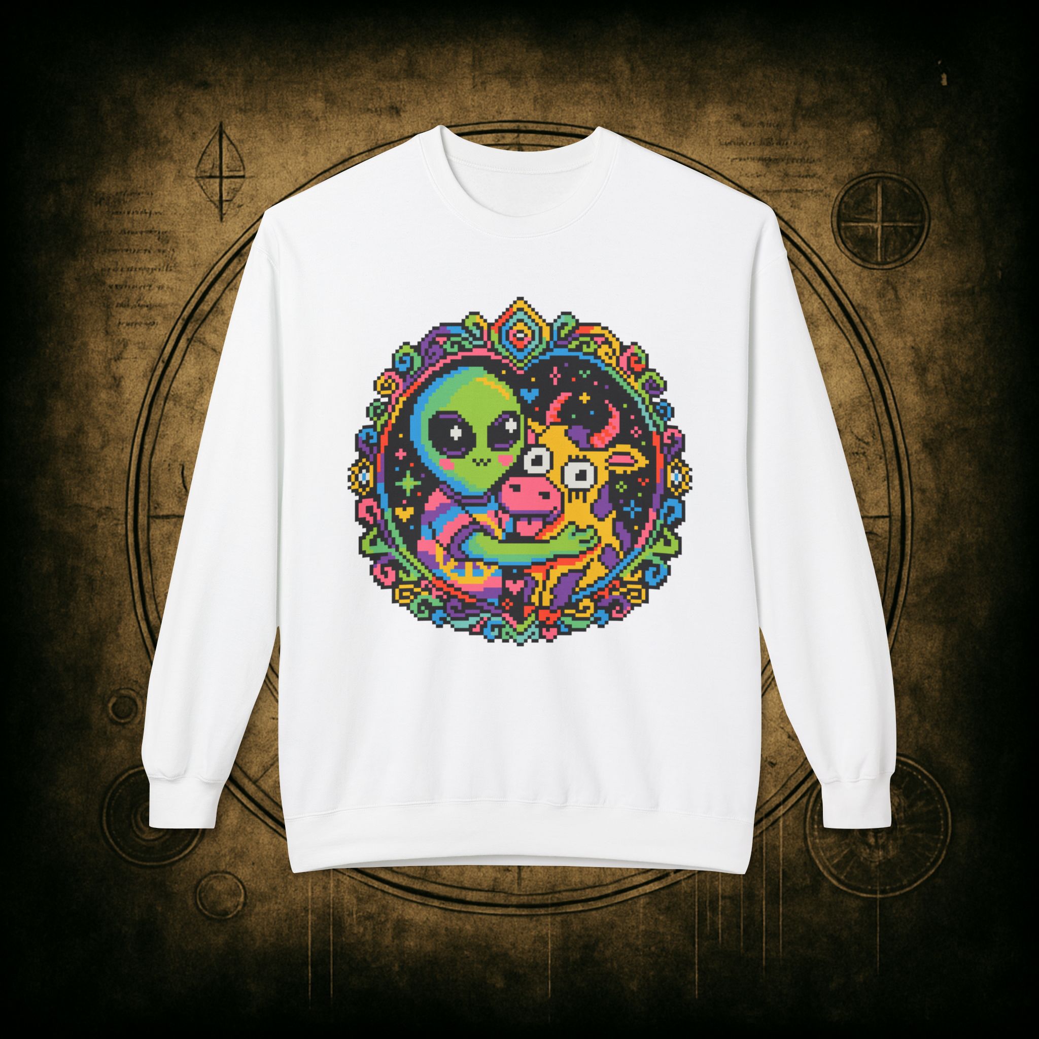 Space Cow Sweatshirt - Image 9