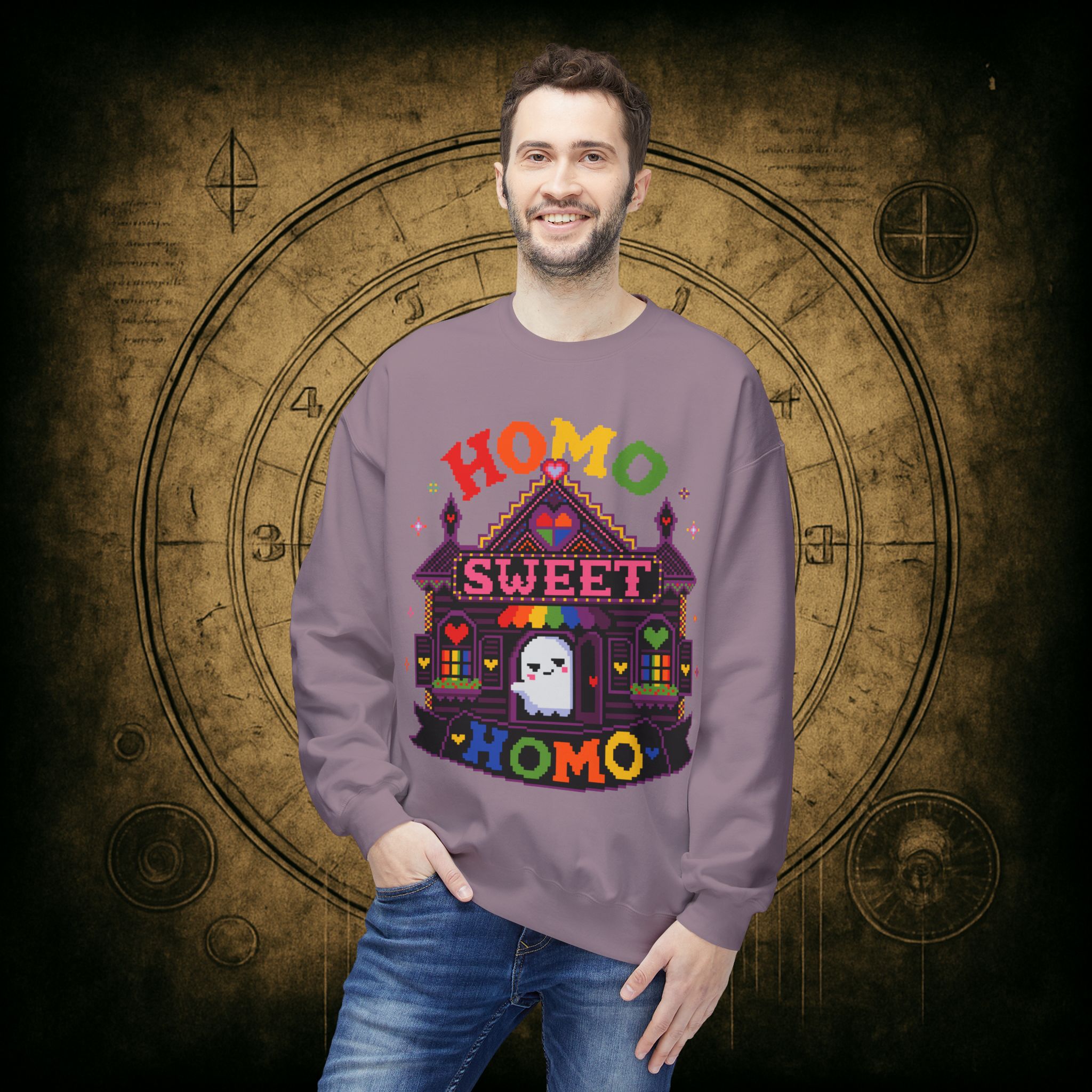 Homo Sweet Homo Sweatshirt - Image 51