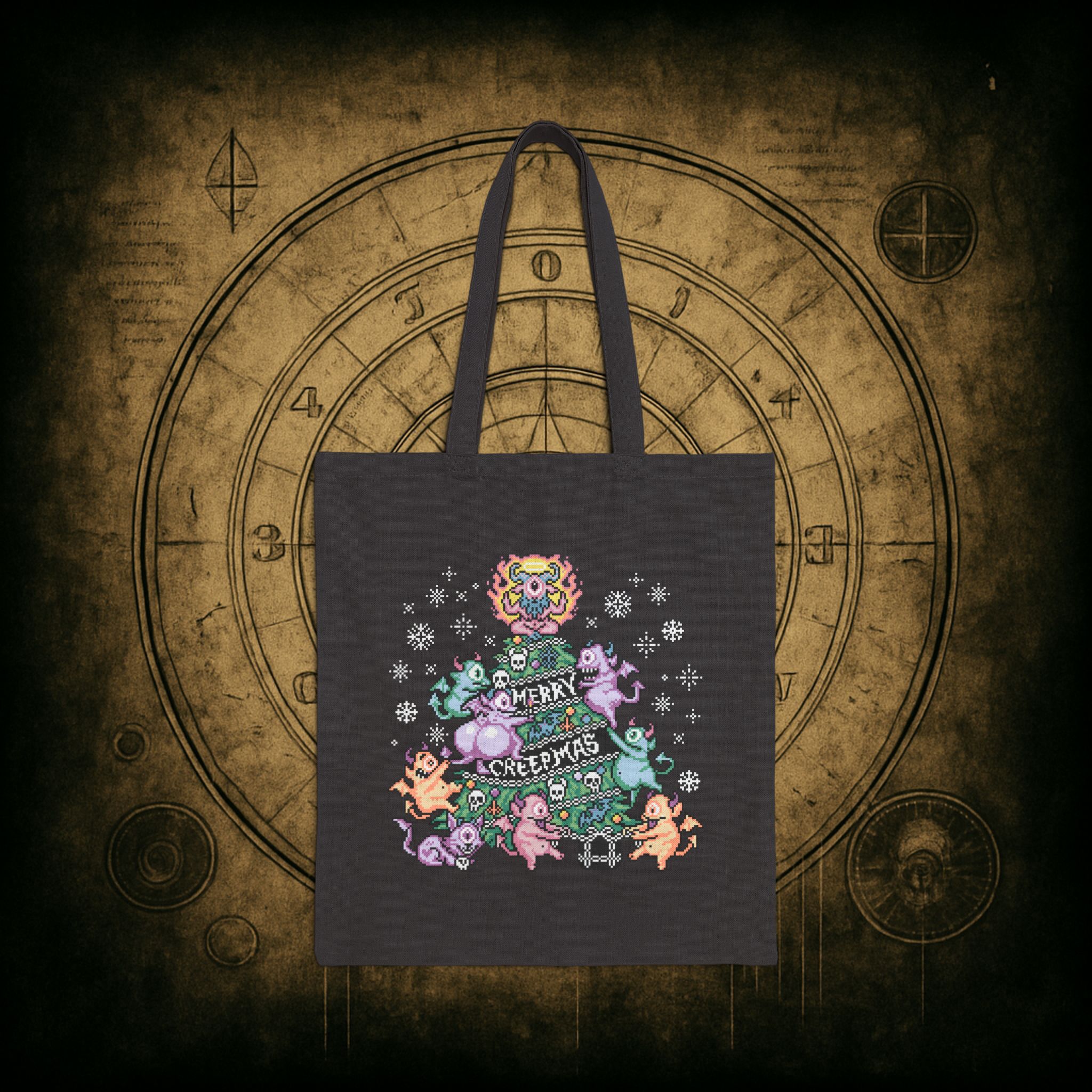 Merry Creepmas Tote Bag