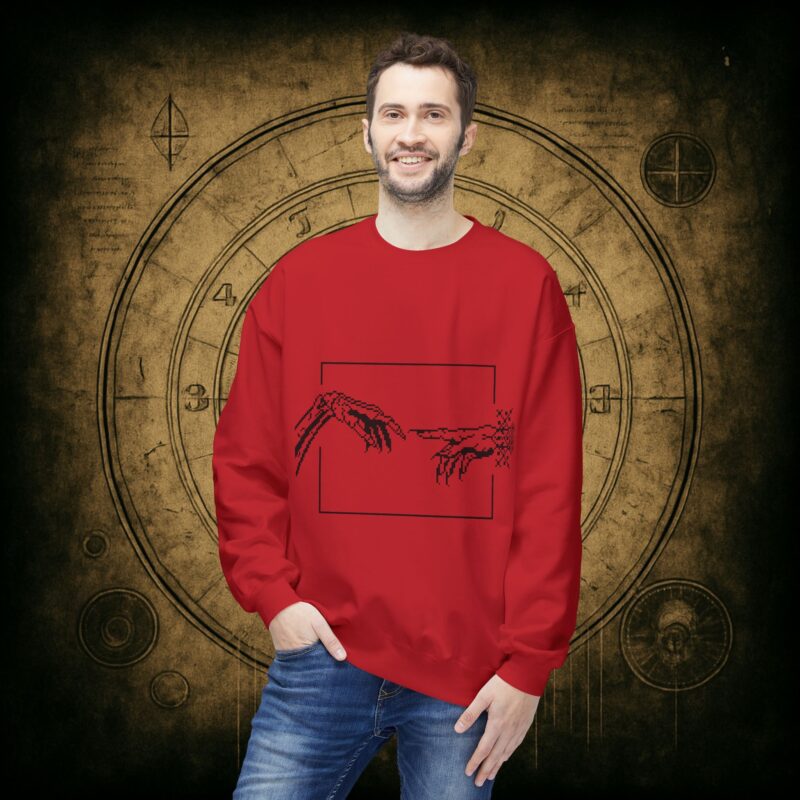 Creation of Lilith Unisex Sweatshirt - Image 6