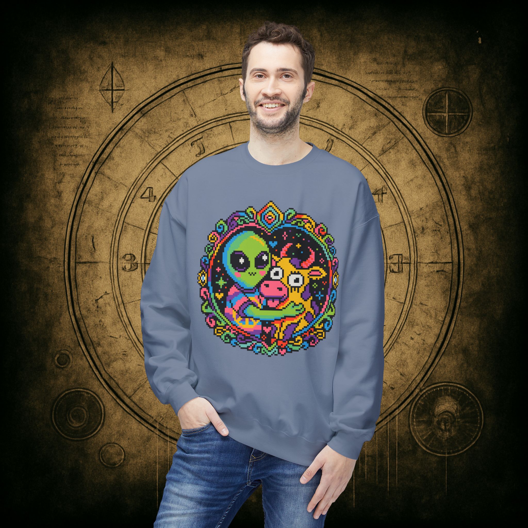 Space Cow Sweatshirt - Image 35