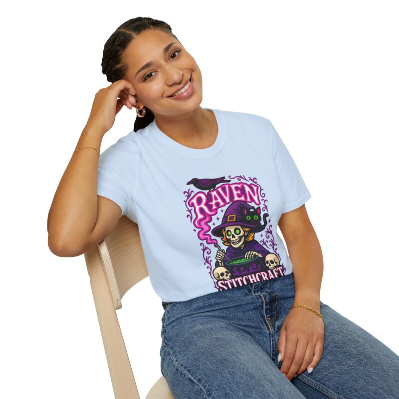 Raven Stitch Craft Brewing Unisex T-Shirt - Image 56