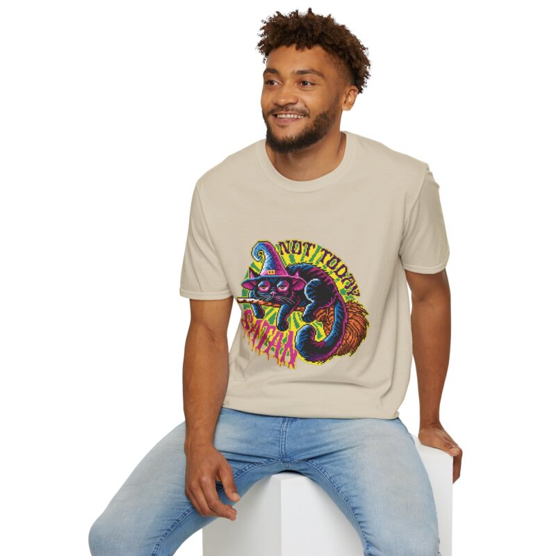 Not Today Satan Cat Unisex T-Shirt - Image 26