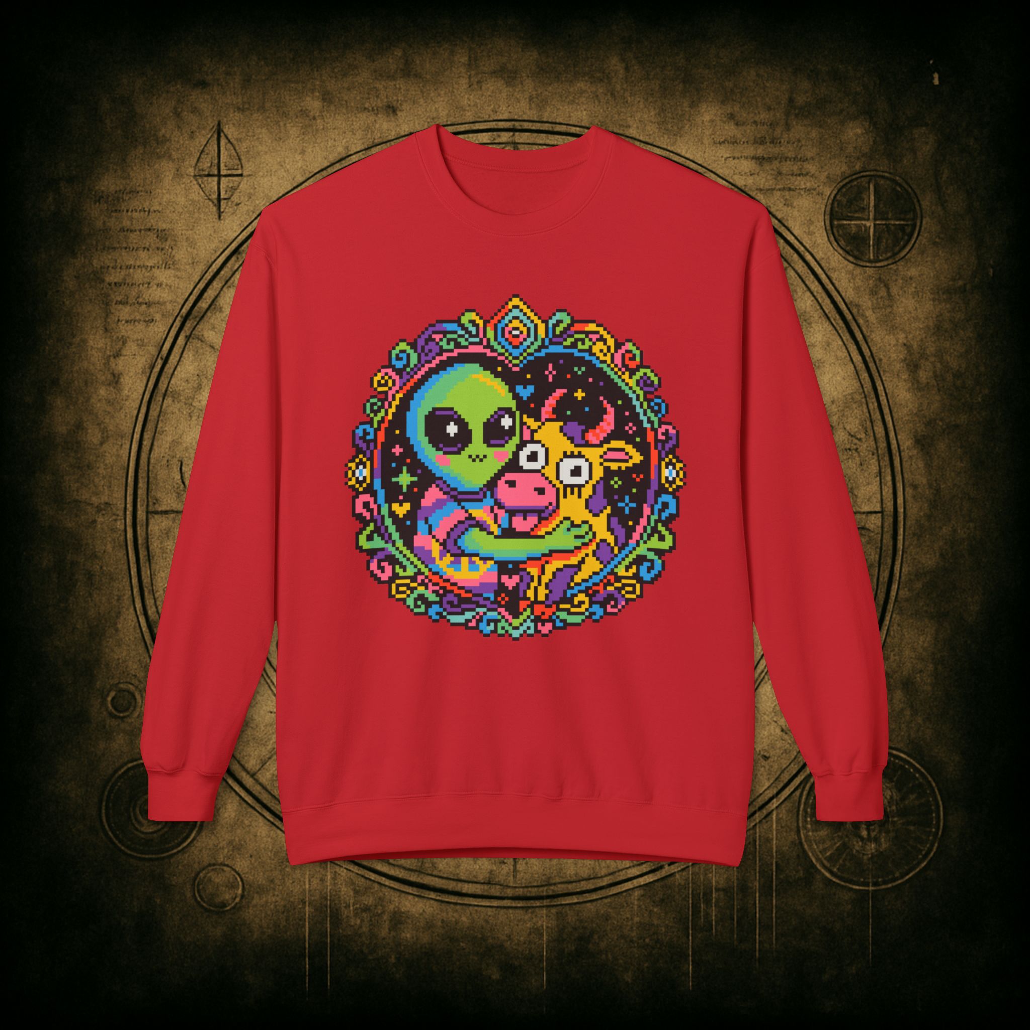 Space Cow Sweatshirt - Image 5