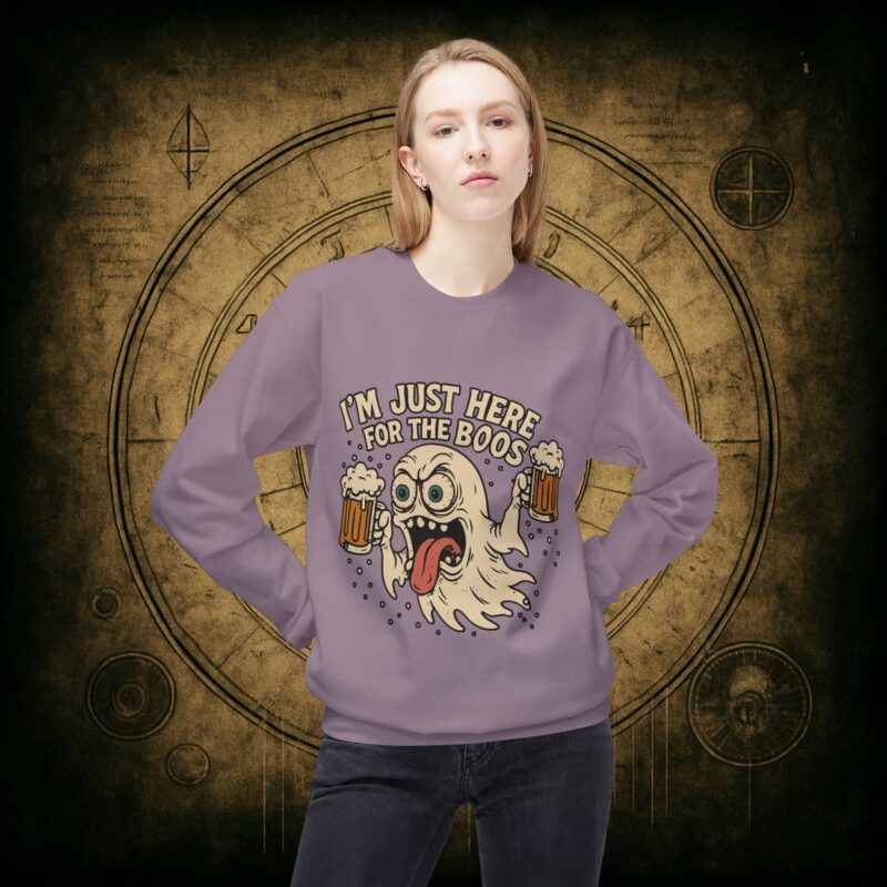 Here for the Boos Unisex Softstyle Sweatshirt - Image 38